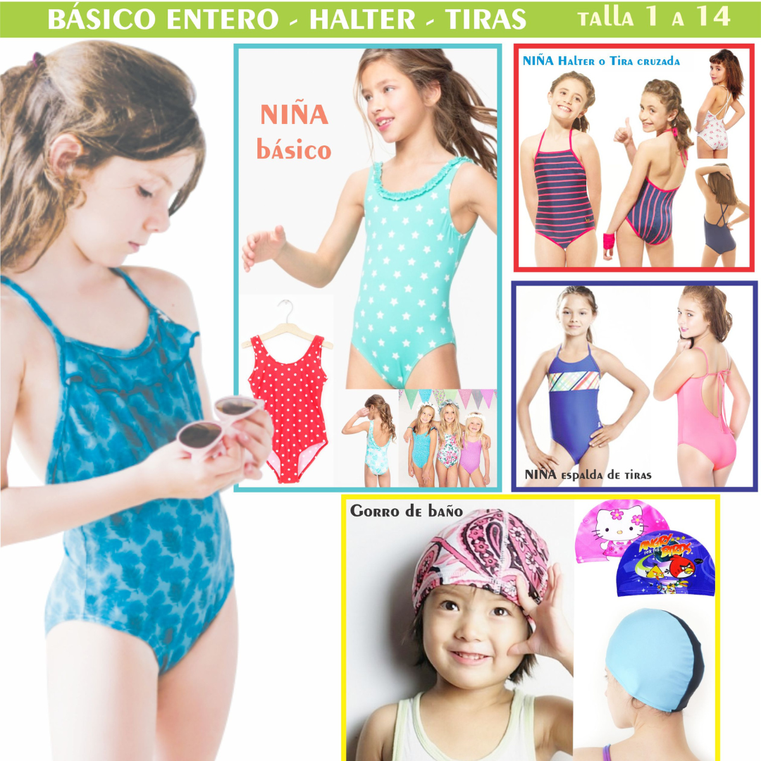 TRAJES DE BAÑO NIÑA